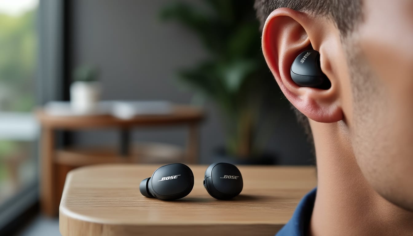 Écouteurs oreilles libres bose ultra : le réglage pas à pas