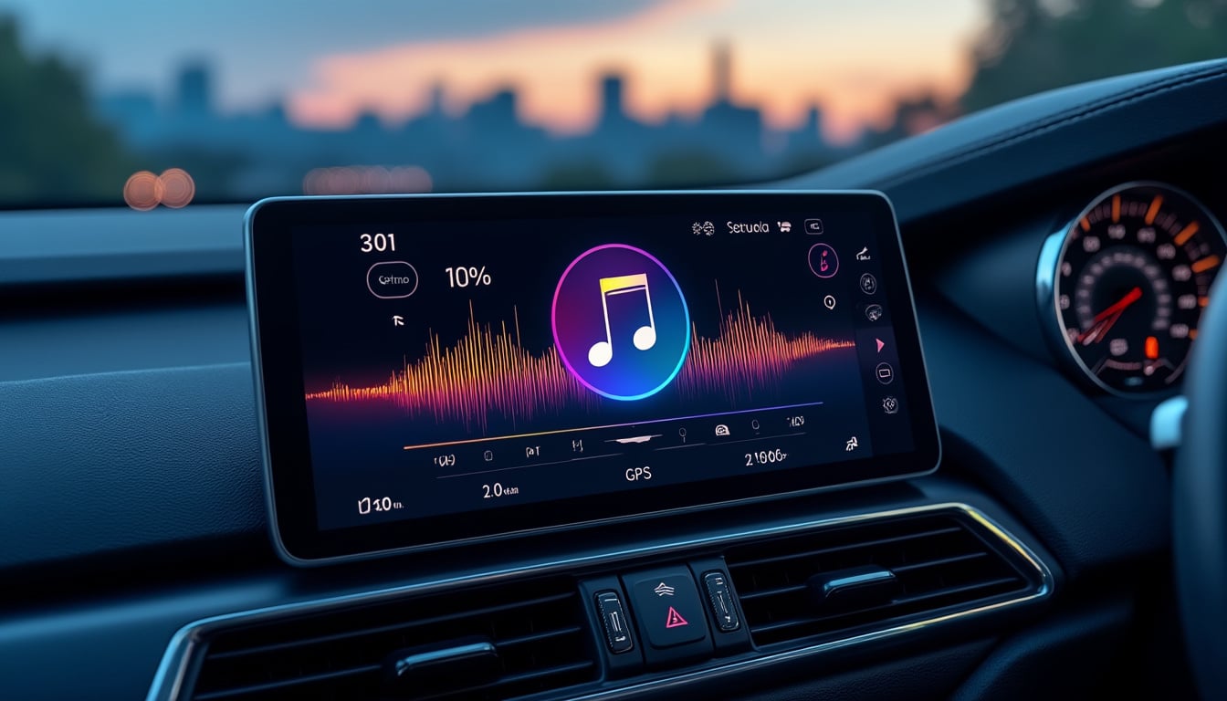 GPS et instructions vocales : le mixage avec la musique