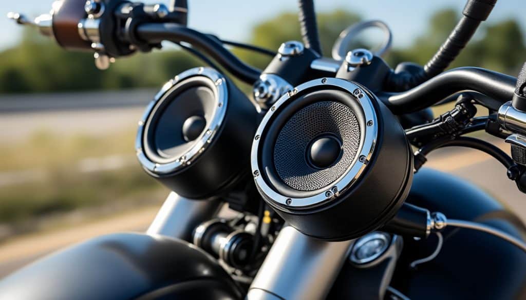 Haut-parleurs de moto : pourquoi ils doivent être amplifiés