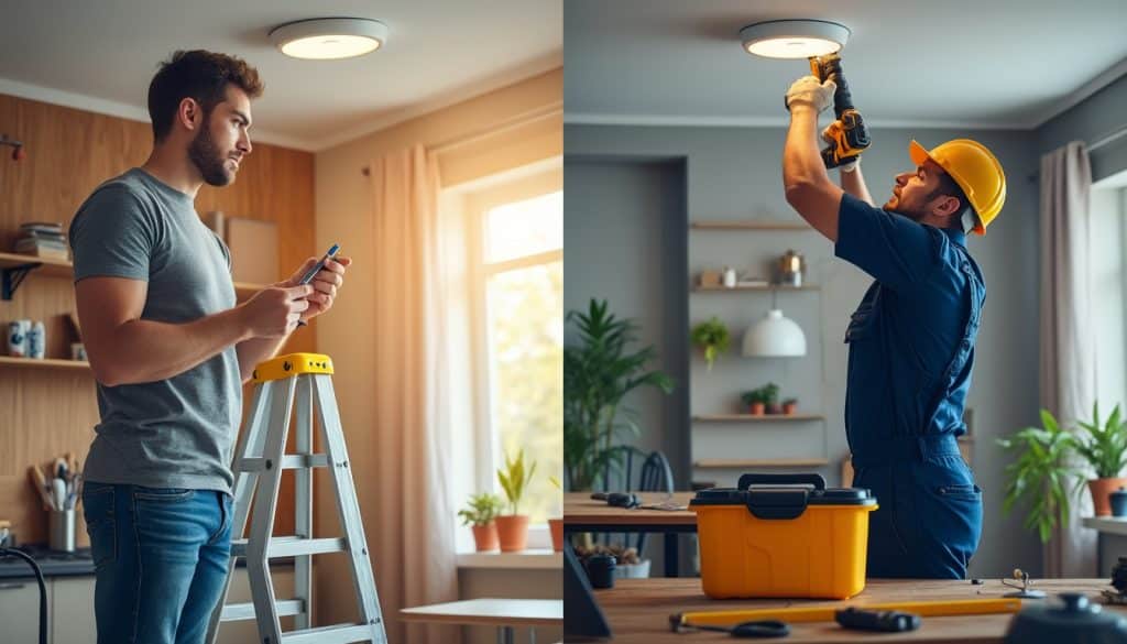 Installer soi-même ou faire poser : la frontière raisonnable