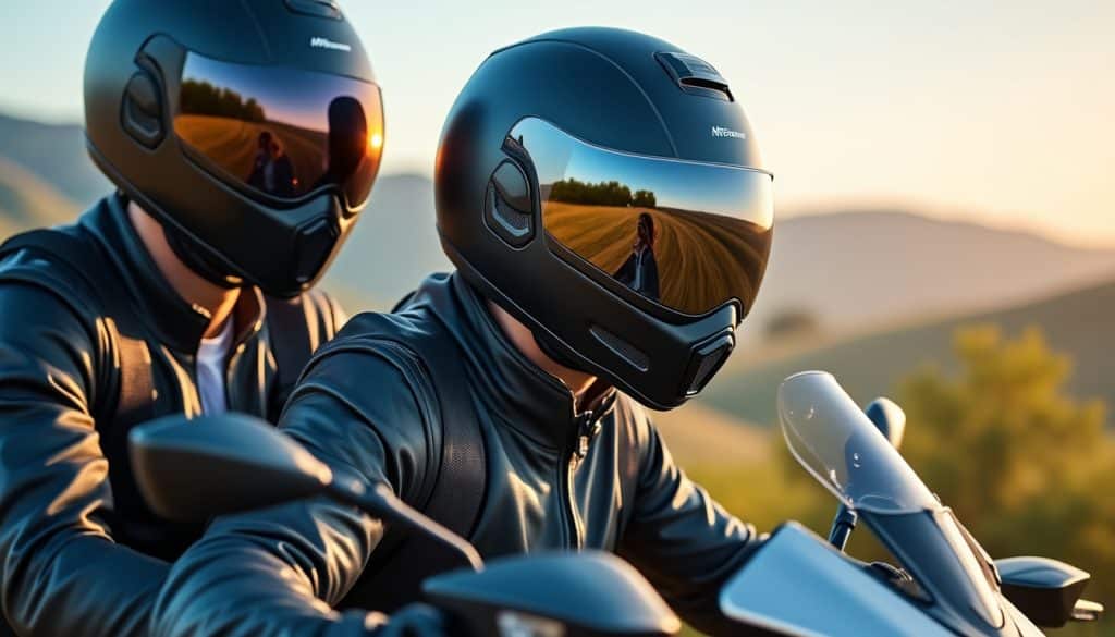 Intercom pilote-passager : le confort du duo