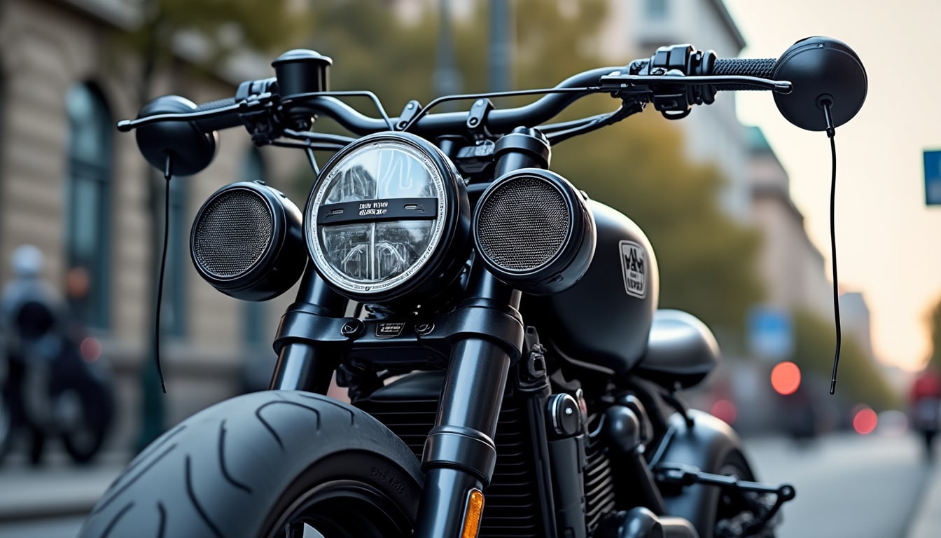 Moto sans carénage : les solutions audio possibles