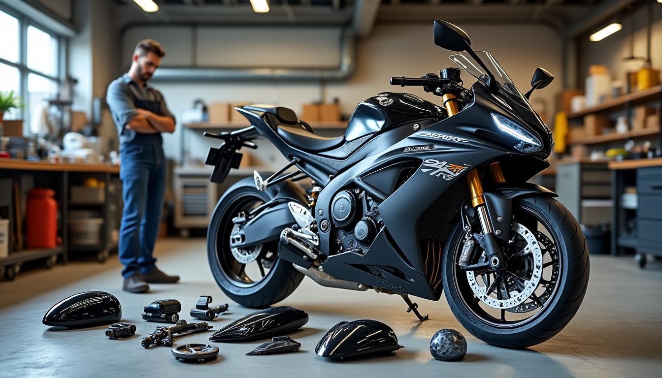 Démonter avant de vendre sa moto : ce que ça change à la cote